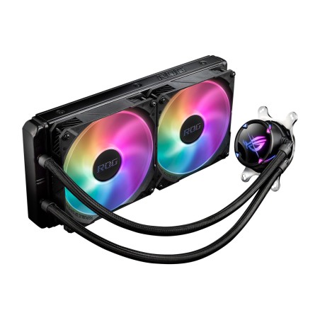 refrigeración líquida aio para cpu rog strix lc ii 280 argb