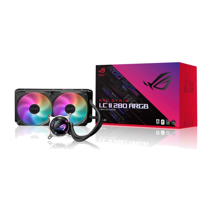 ASUS AIO liquid cooling for CPU ROG STRIX LC II 280 ARGB