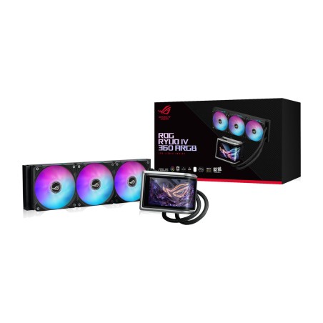 refrigeración líquida aio para cpu rog ryuo iv 360 argb