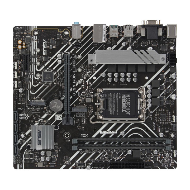 ASUS Placa base micro ATX para Intel PRIME H610M-A R2.0