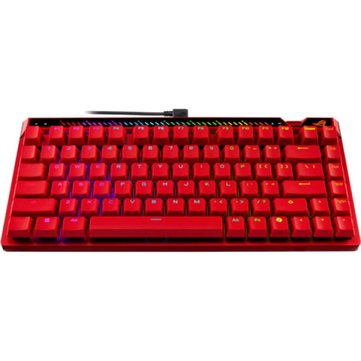 ASUS Teclado gaming magnético con cable y distribución