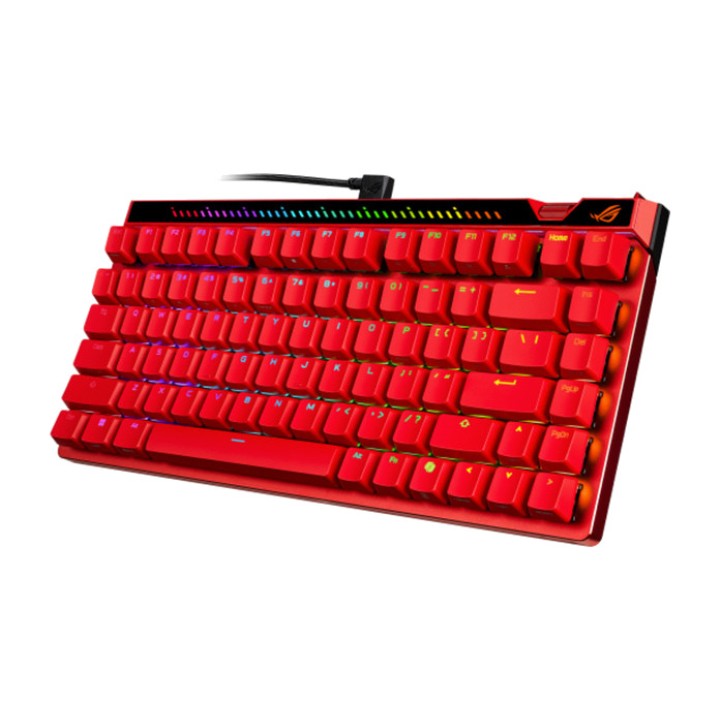 ASUS Teclado gaming magnético con cable y distribución