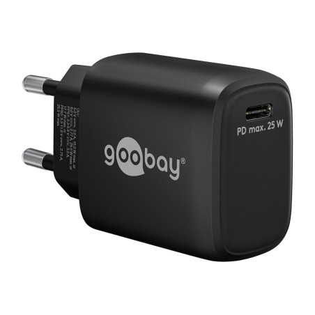 schnellladegerät für die wand mit 1 anschluss usb-c pd gan 25w