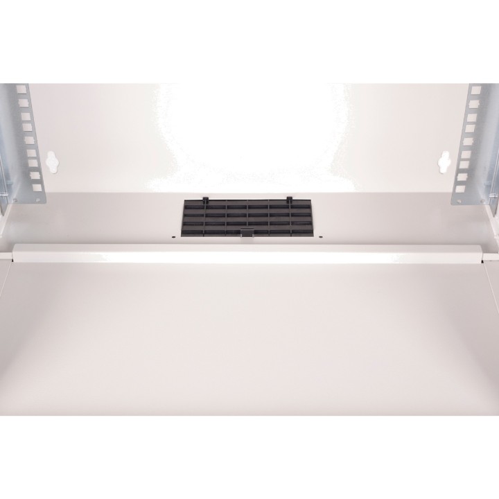 DIGITUS Armario rack de pared con puerta cristal SOHO PRO