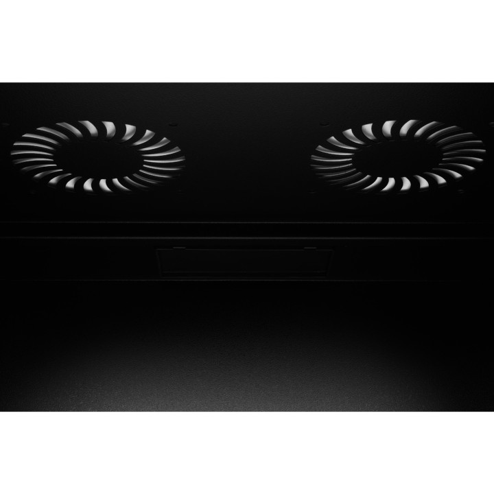 DIGITUS Wall-mounted rack cabinet with glass door SOHO PRO