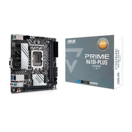 placa base mini itx para intel prime h610i-plus-csm lga1700