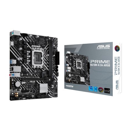 micro-atx-mainboard für intel prime h610m-k d4 argb lga1700