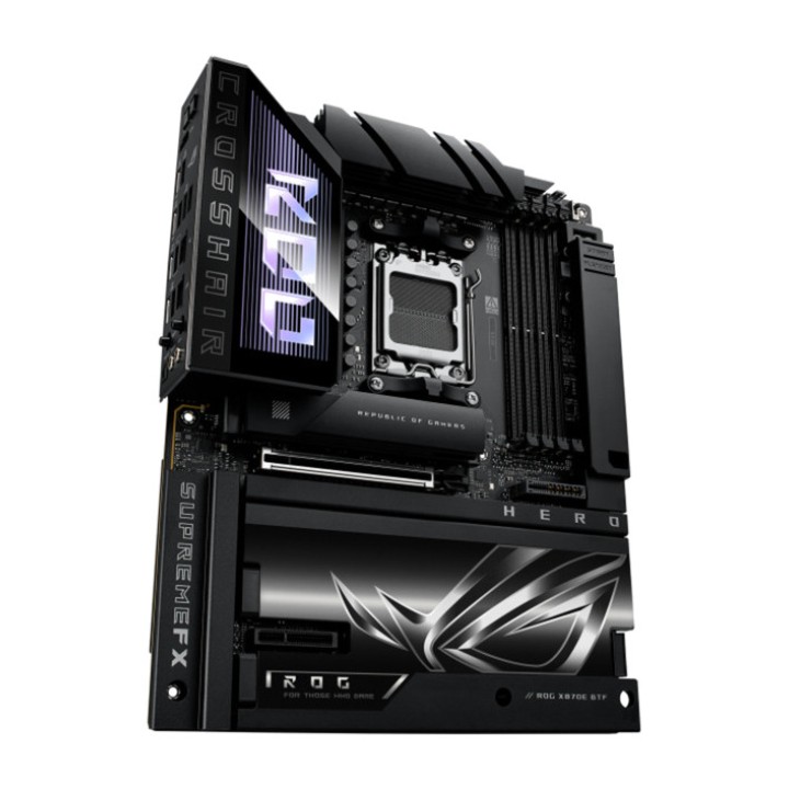 ASUS Placa base ATX para AMD ROG-CROSSHAIR X870E HERO BTF