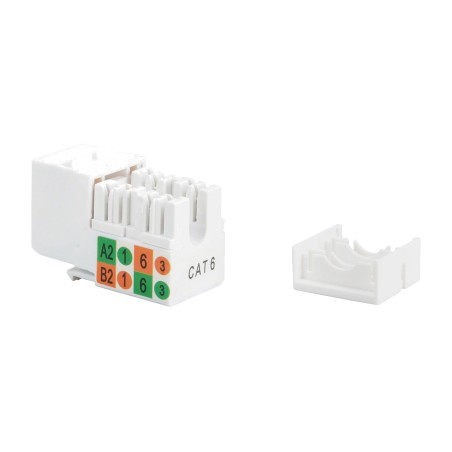 módulo keystone sin apantallar cat5e rj45