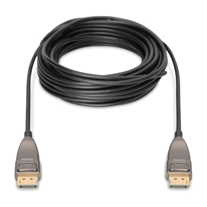 DIGITUS Câble hybride actif à fibre optique DISPLAYPORT-1.4