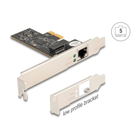 tarjeta de red pcie con 1 puerto rj45 x1 5gbe-realtek rtl8126 81260