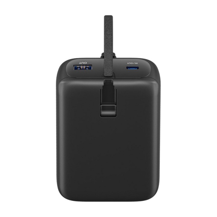 GOOBAY Power bank with integrated USB-C cable 20000MAH 30W
