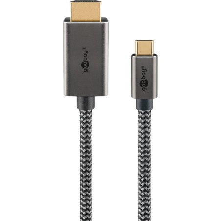 braided usb-c to hdmi adapter cable 4k 60hz