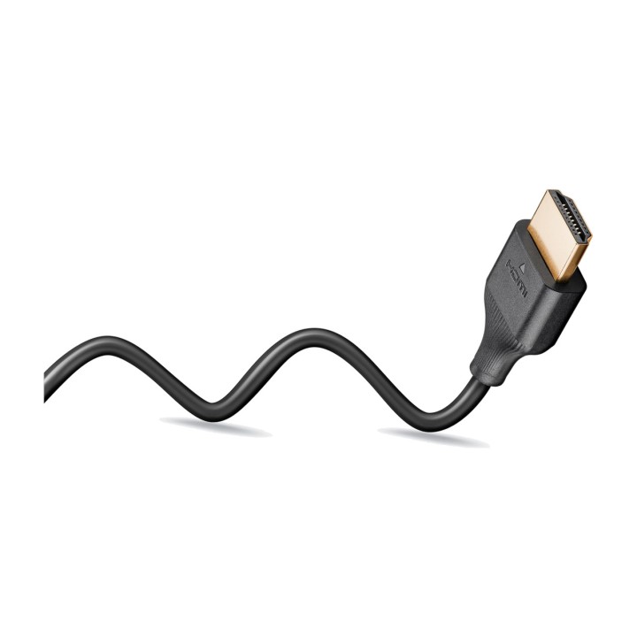 GOOBAY Schlankes Ultra-High-Speed-HDMI-Kabel mit Ethernet