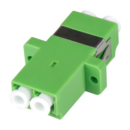 acoplador de fibra óptica dúplex lc/apc os2-monomodo