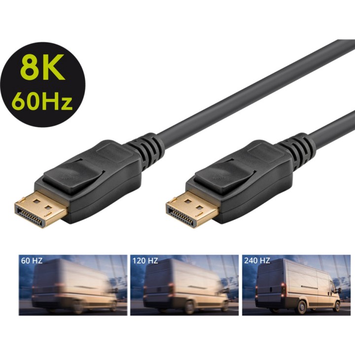 GOOBAY Câble vidéo avec connecteurs mâles