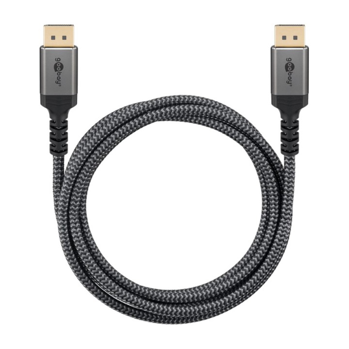 GOOBAY Cable DisplayPort trenzado de alta velocidad PLUS 2.1