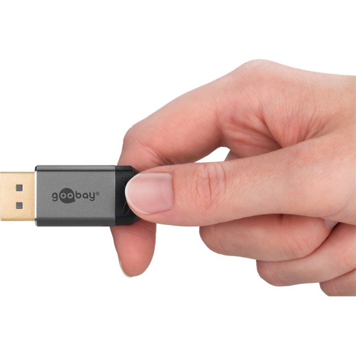 GOOBAY High-speed braided DisplayPort cable PLUS 2.1 16K