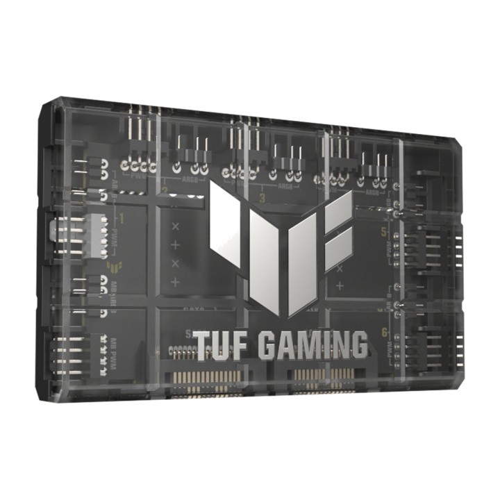 ASUS 6-fan lighting controller hub TUF-GAMING ARGB PWM
