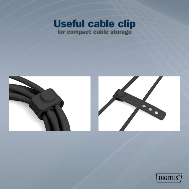 DIGITUS Cable de silicona USB-C carga y datos 3.2 GEN2 PD