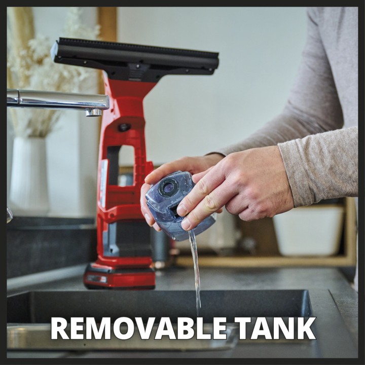 EINHELL Akku-Fenstersauger POWER X-CHANGE-BRILLIANTO 18V
