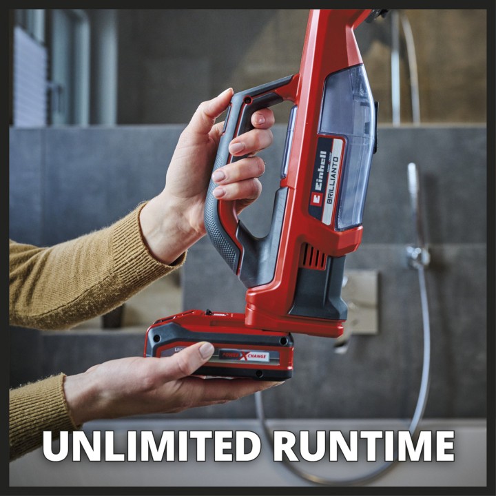 EINHELL Cordless window vacuum POWER X-CHANGE-BRILLIANTO 18V