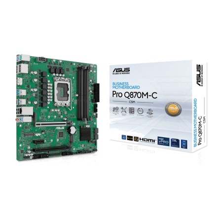 placa base micro atx para intel pro q870m-c-csm lga1851