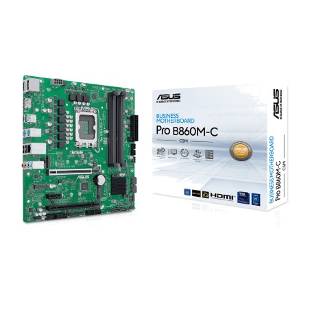 placa base micro atx para intel pro b860m-c-csm lga1851