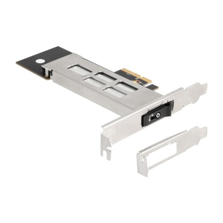 carte pcie avec plateau amovible pour ssd m.2 nvme 4.0 x4 47028