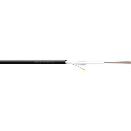 cable de fibra óptica de instalación interior y exterior a/i-dq(zn)bh os2 9/125 12f dca