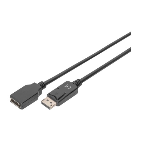 cable alargador macho a hembra displayport-1.2 2m