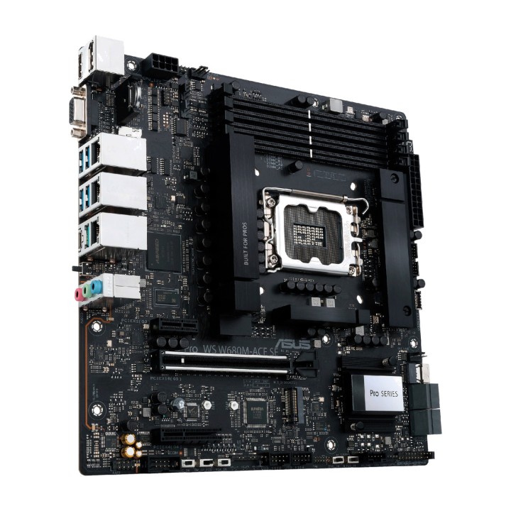 ASUS Placa base micro ATX para Intel PRO WS W680M-ACE SE