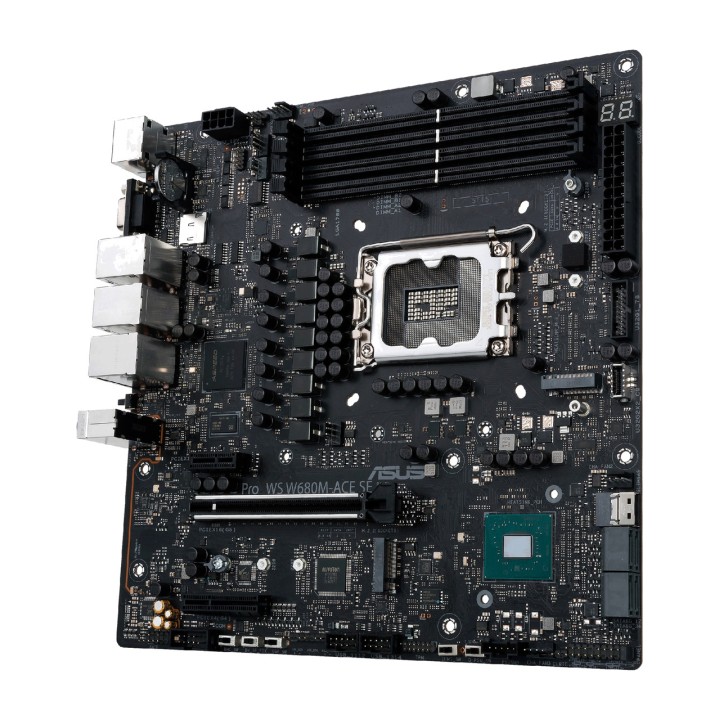 ASUS Placa base micro ATX para Intel PRO WS W680M-ACE SE