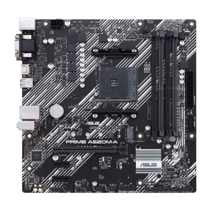 ASUS Carte mère micro ATX pour AMD PRIME A520M-A II/CSM AM4