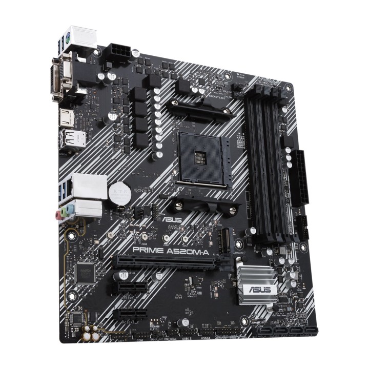 ASUS Placa base micro ATX para AMD PRIME A520M-A II/CSM AM4