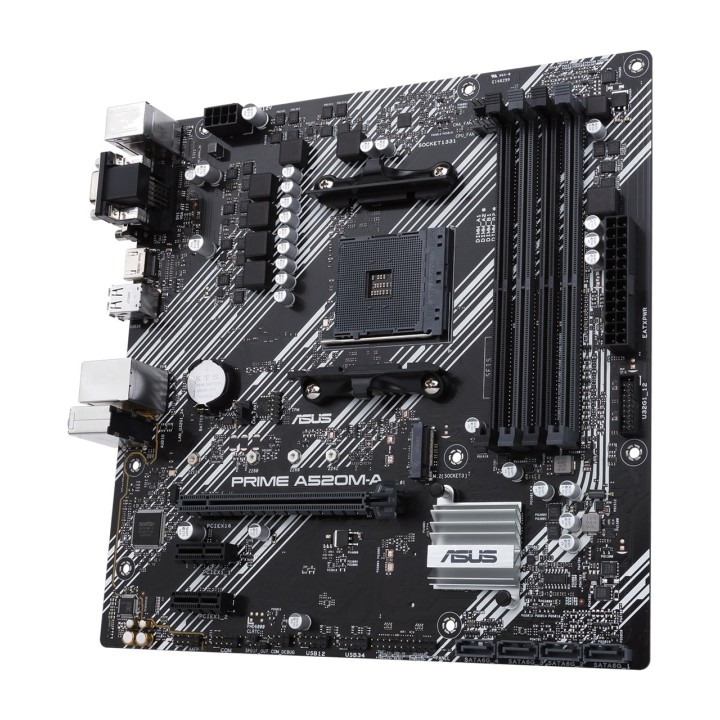 ASUS Carte mère micro ATX pour AMD PRIME A520M-A II/CSM AM4