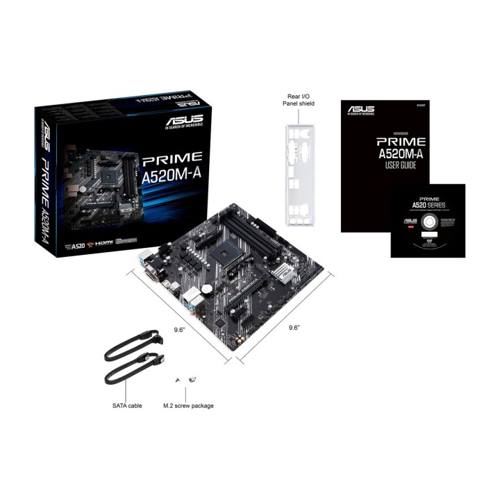 ASUS Placa base micro ATX para AMD PRIME A520M-A II/CSM AM4