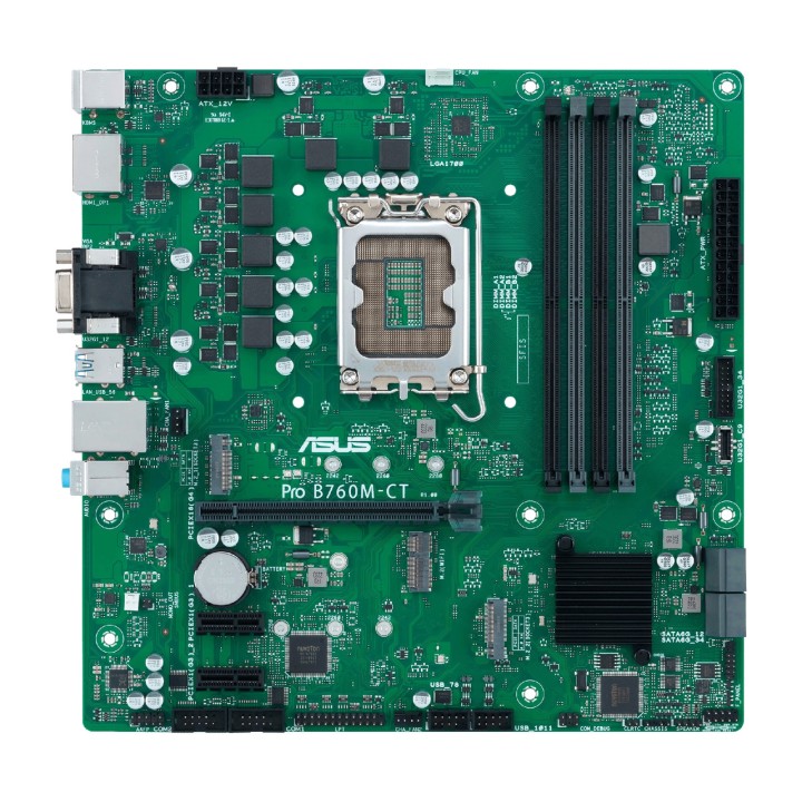 ASUS Micro ATX motherboard for Intel PRO B760M-CT-CSM