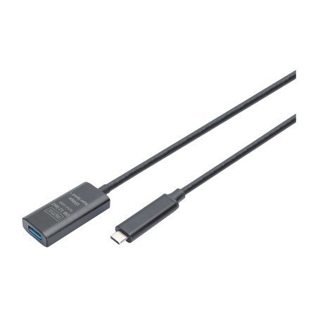 cable alargador activo macho a hembra usb-3.2 gen2 c-a 5m