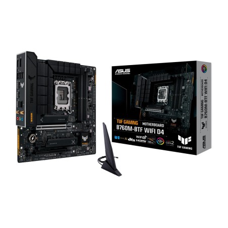 placa base micro atx para intel tuf-gaming b760m-btf-wifi d4 lga1700