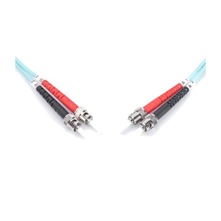 DIGITUS Cordon de raccordement multimode duplex à fibre