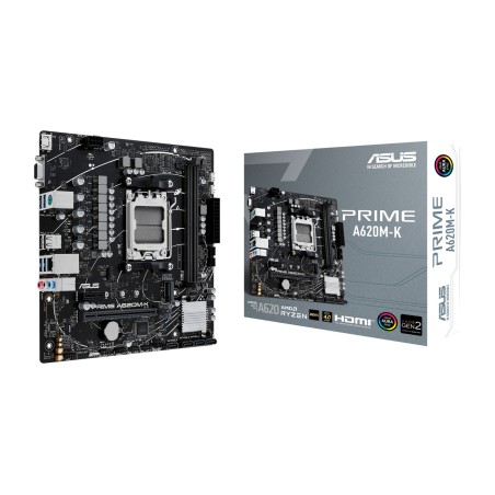 micro atx motherboard for amd prime a620m-k am5 ddr5