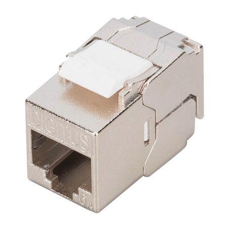 módulo keystone compacto apantallado de montaje sin herramientas cat6a rj45