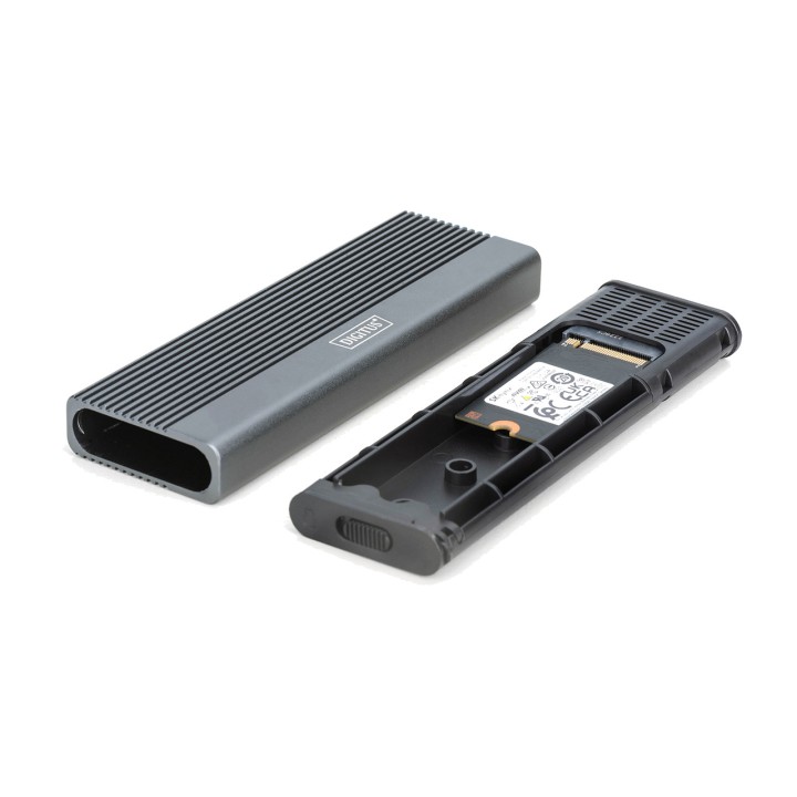 DIGITUS Caja externa para SSD M.2 NVMe y SATA USB-C 10GBPS