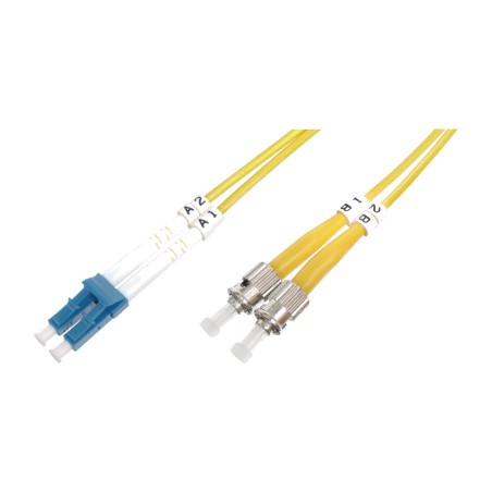latiguillo de fibra óptica monomodo dúplex lc-st os2