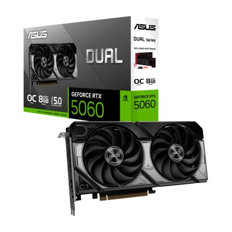 tarjeta gráfica rtx 5060 dual oc 8gb gddr7