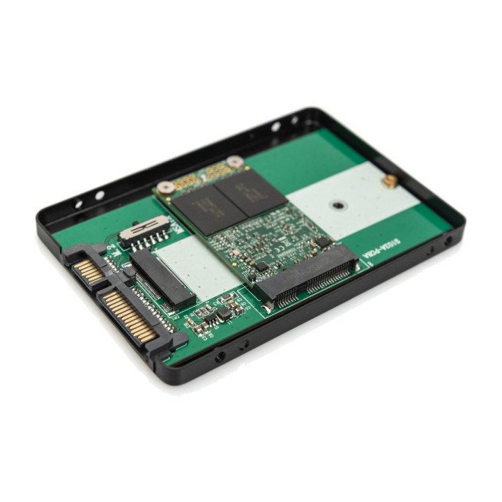 DIGITUS M.2 and mSATA SSD adapter frame to SATA drive 2,5"