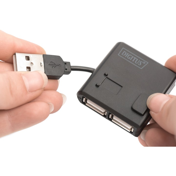 DIGITUS 4-Port-USB-Desktop-Hub 2.0 100156326
