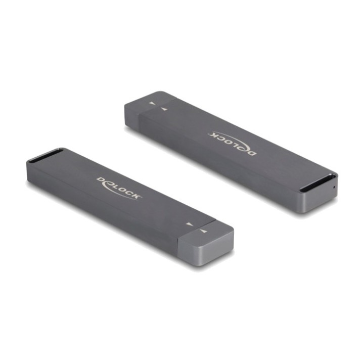 DELOCK Caja externa para SSD M.2 NVMe y SATA USB-A 10GBPS