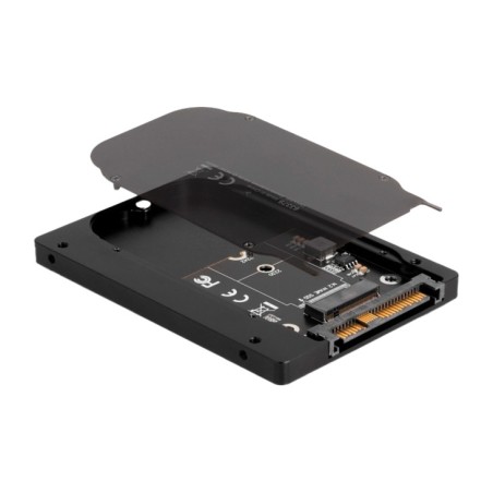 u.2 to m.2 nvme ssd converter with enclosure 2,5" sff-8639 2280 63379